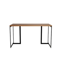 Manhattan Comfort 72751 Lexington 53.15 Desk with Metal Base in Maple Cream